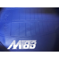 Capa / forra selim MACAL M83 MINARELLI azul / branco